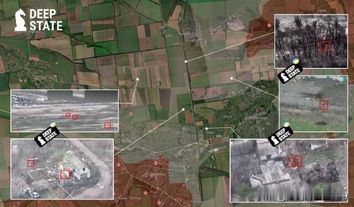 波克罗夫斯克彻底被俄军控制，是彻底！乌克兰DS给出的几个在红军城北的俄军定位，并