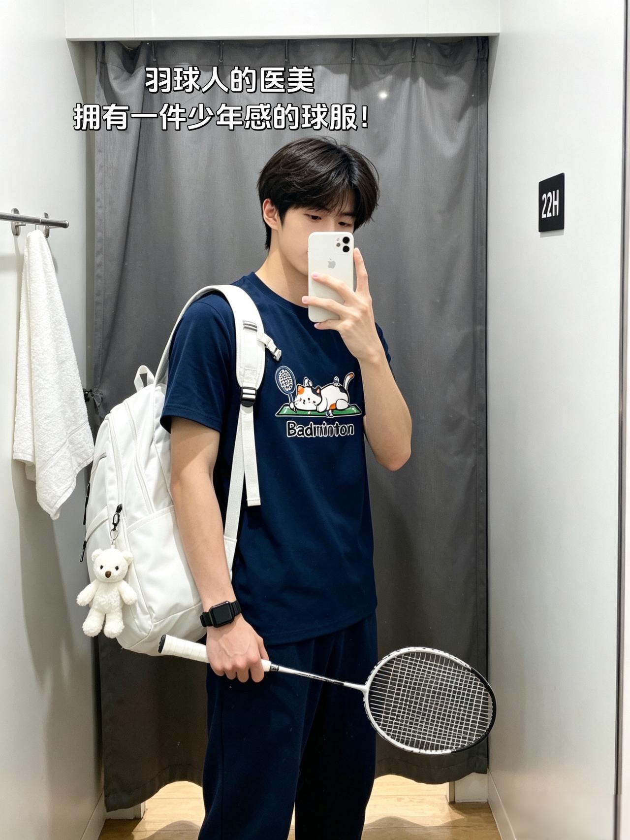 羽球人的医美
拥有一件少年感的球服！