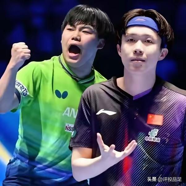 王楚钦今晚4-3逆转战胜松岛辉空，首次夺得世界杯男单冠军！
第一局比赛王楚钦9-