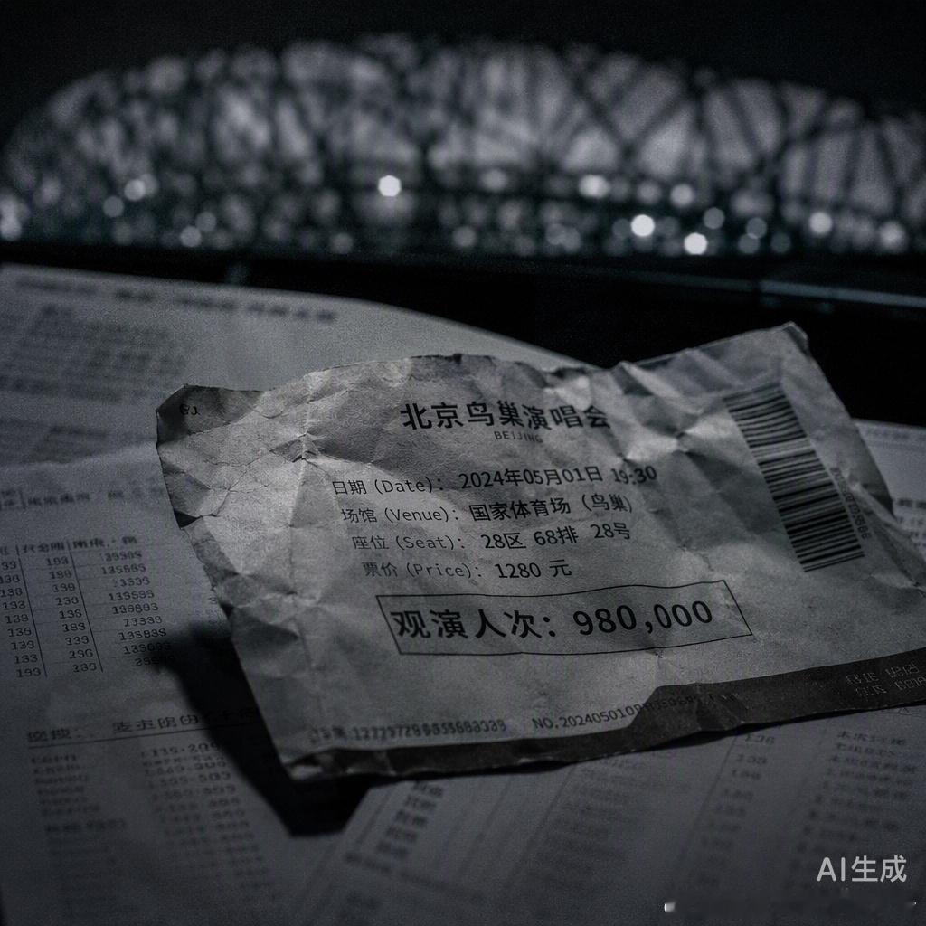 薛之谦与张杰鸟巢演唱会的数据争议，让人心头一紧的并不是那几百万的数字差值，而是那