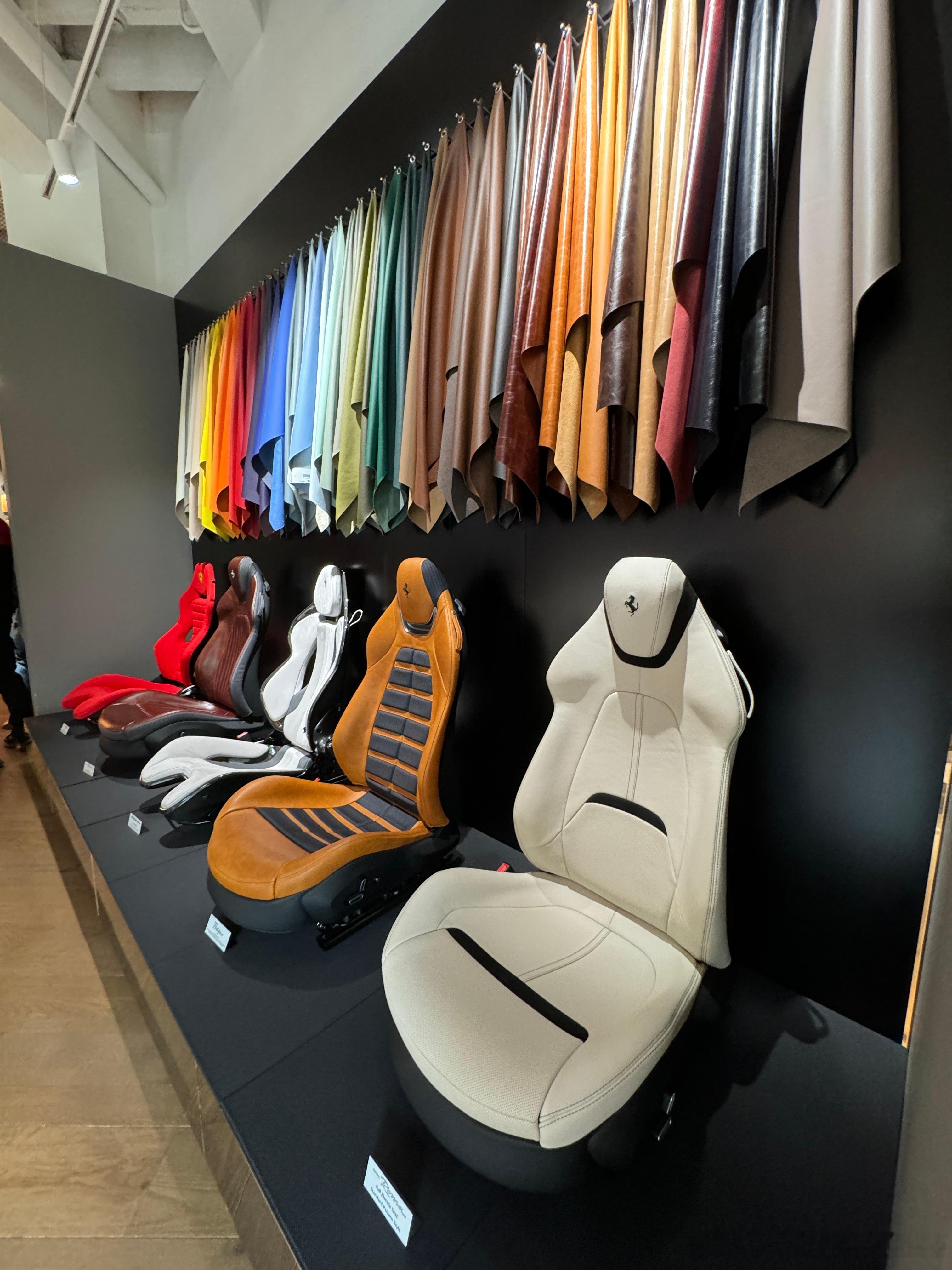 在Casa Ferrari看到了很多Tailor-Made项目就是法拉利的私人订