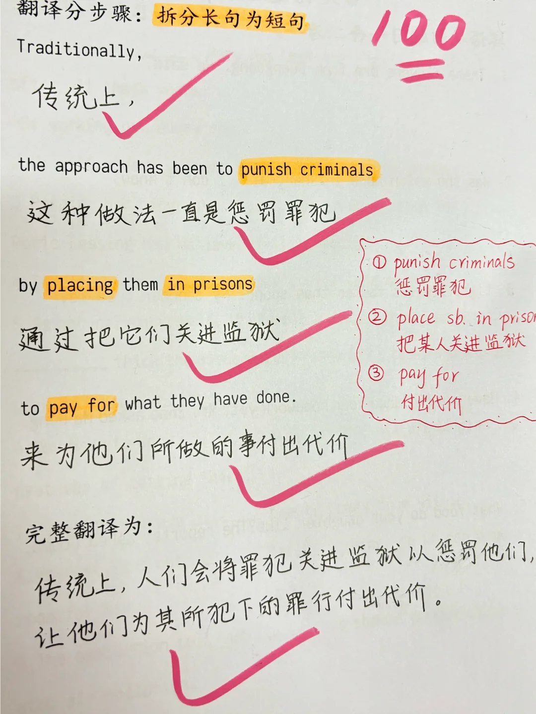 这样做翻译，有什么问题吗？