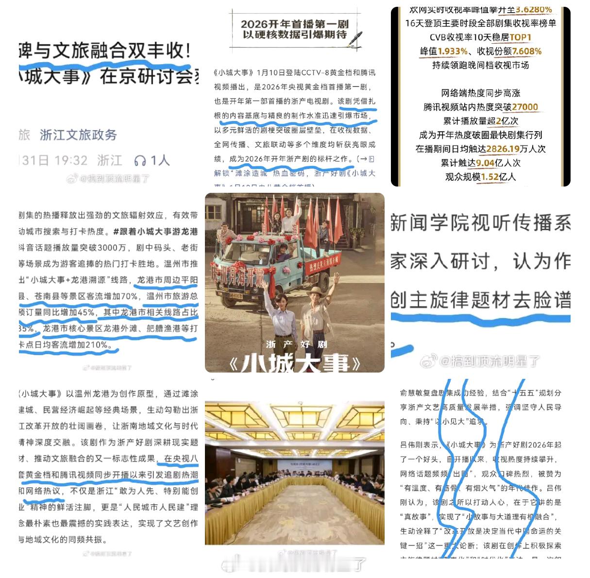 怎么发评论都要审核，那这就这样吧浙江文旅认证赵丽颖《小城大事》收视口碑与文旅融合