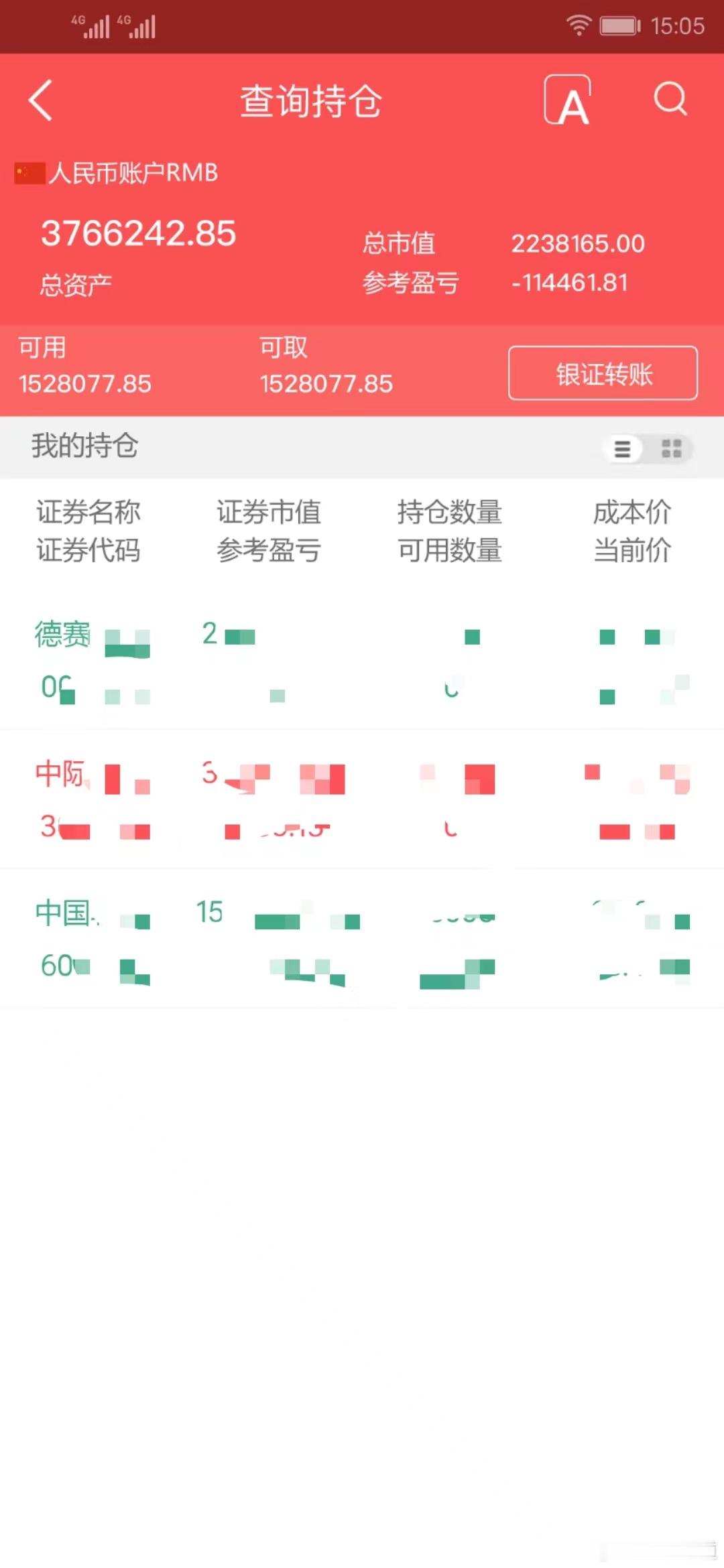 实盘擒龙；7月16日上午，3766242.85本金；46.7万，目前账户376.