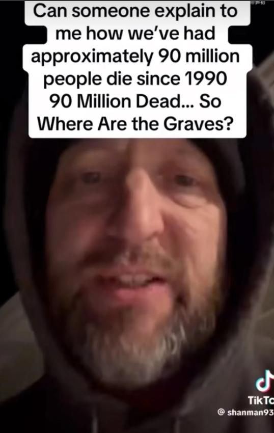 牢A还是保守了， 一个美国网友灵魂拷问：1990年至今美国死亡人口超9000万，