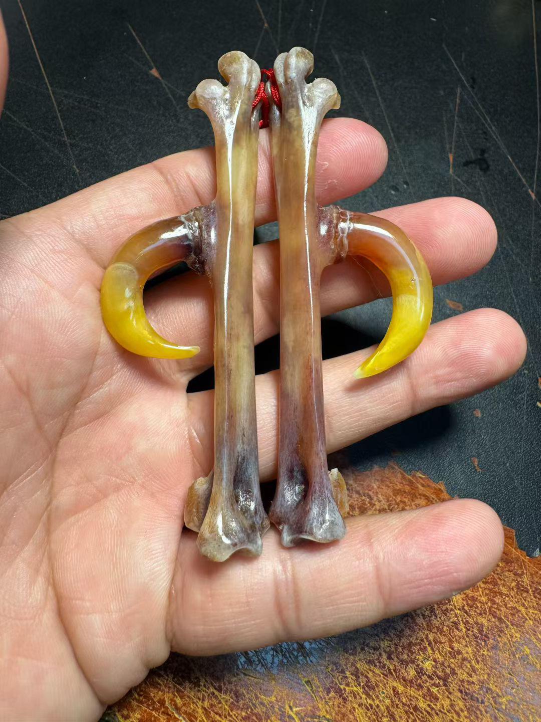文玩鸡爪骨