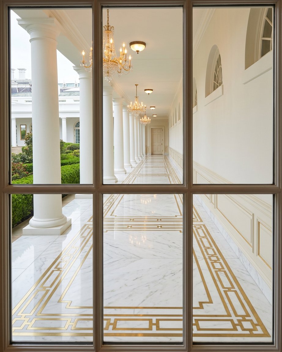 美法官叫停白宫宴会厅项目感觉新白宫会比较金灿灿。符合特朗普的审美。¹ 事情往往是