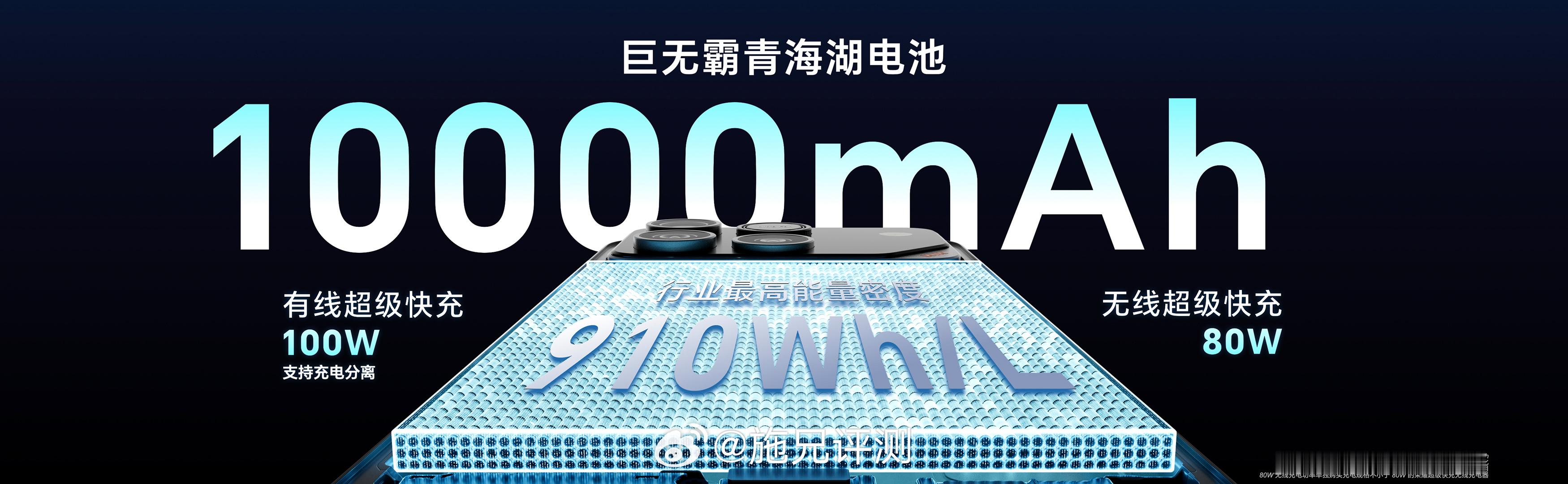 10000毫安时！荣耀WIN全系搭载10000mAh巨无霸青海湖电池，首次将行业
