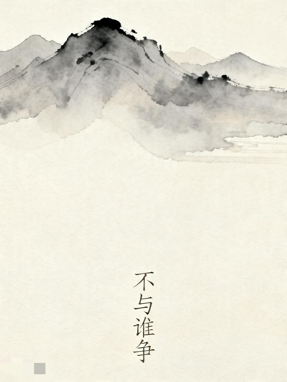 不与谁争

心理学有个概念，
叫“同辈压力”陷阱。
拿短处比别人长处，
拿当下比