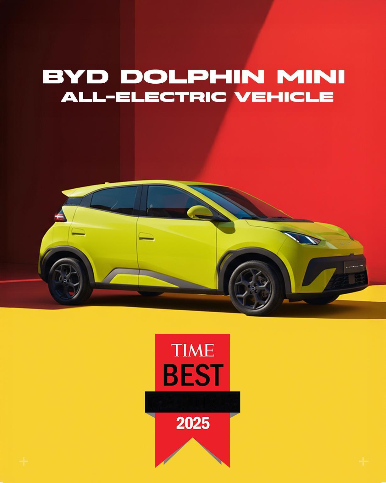 比亚迪海鸥（Dolphin Mini/Seagull）入选美国《时代》（TIME
