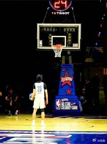 内娱唯一三战NBA全明星的男人 每次站上赛场，他都让人眼前一亮！王鹤棣的篮球梦，