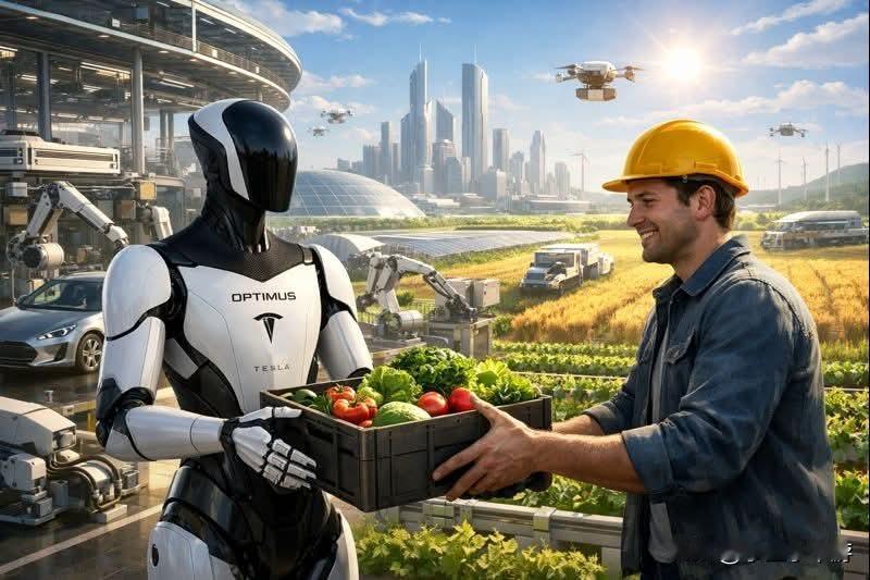 AI机器人真能“终结贫困”吗？埃隆·马斯克给出的答案十分干脆：这并非空想，而是他