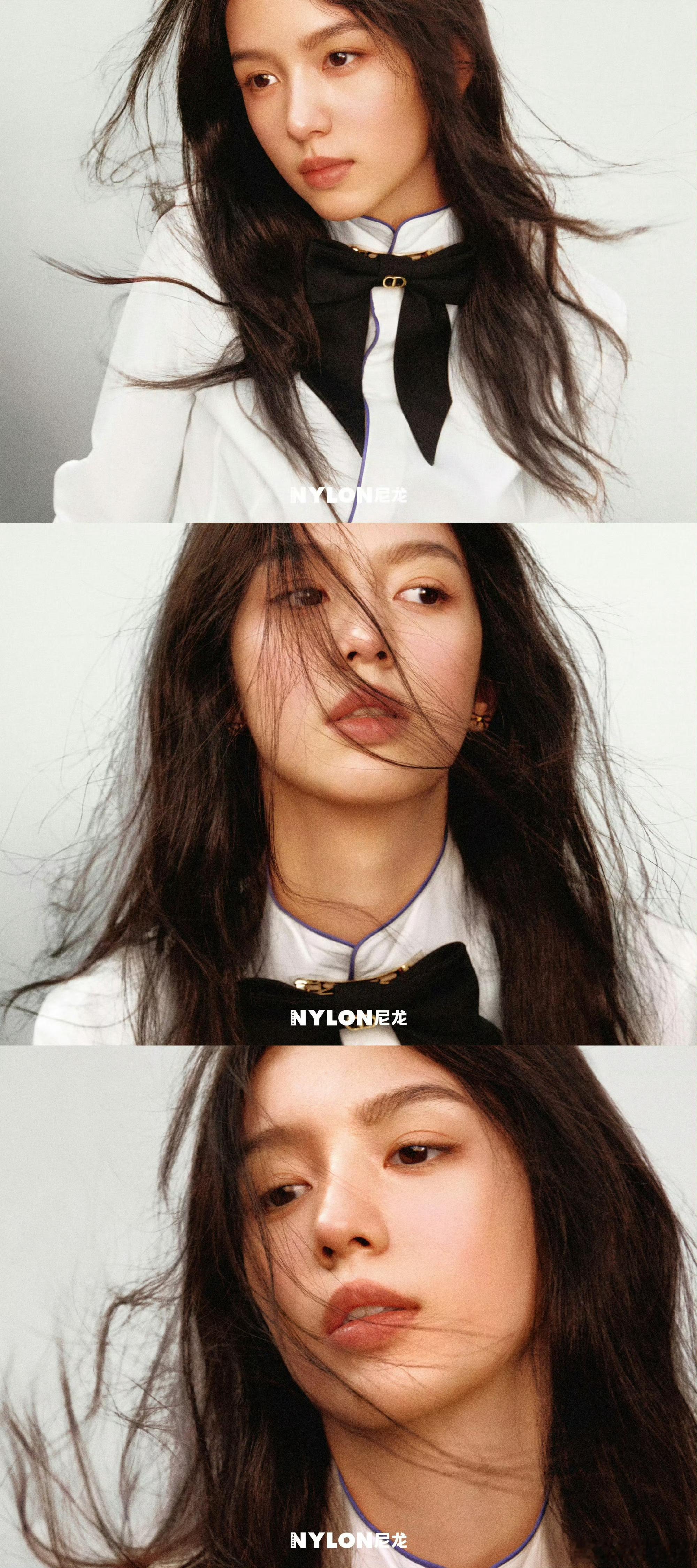 周也杂志野生感拉满！来感受我们也子在杂志上独树一帜的野生感！ 