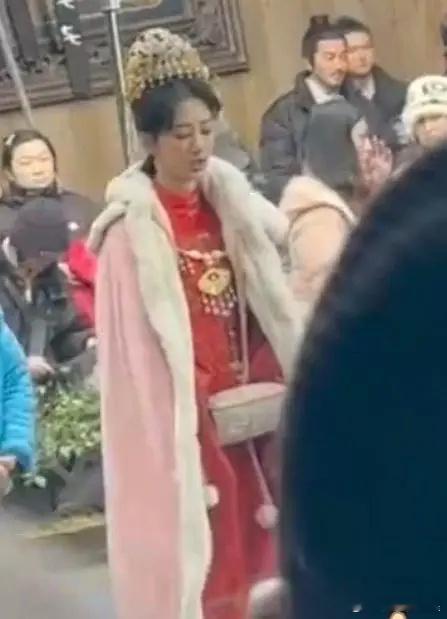 家业杨紫大婚妆造，漂酿 