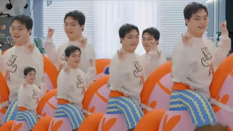 鹿晗崩溃先找邓超邓超陈赫的歌比鹿晗多哈哈哈哈哈 鹿晗满心期待看林树表演，结果被吓