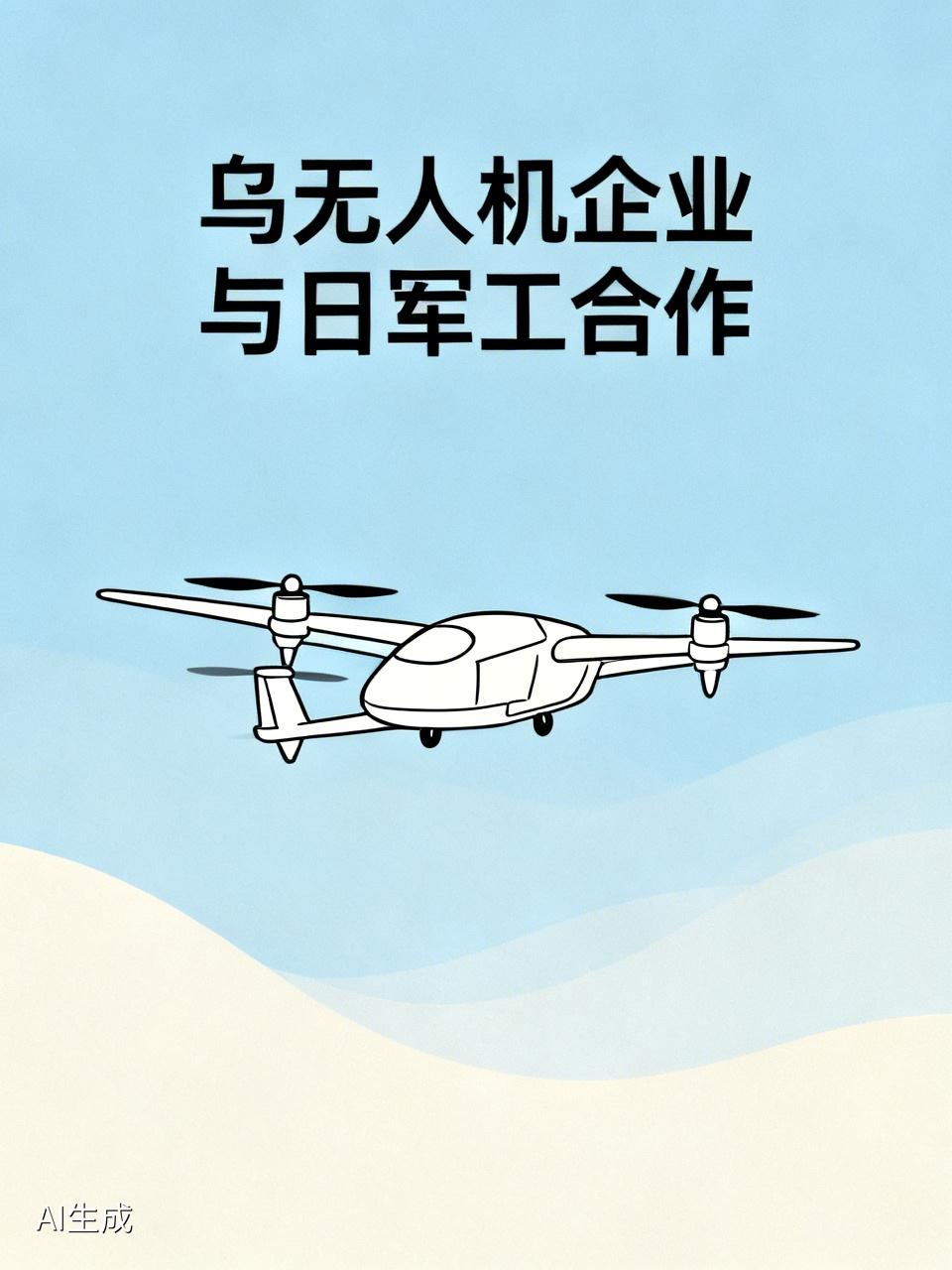 乌无人机企业寻求与日军工企业合作，这事儿细思极恐。俄乌冲突还没消停，乌方就盯上日