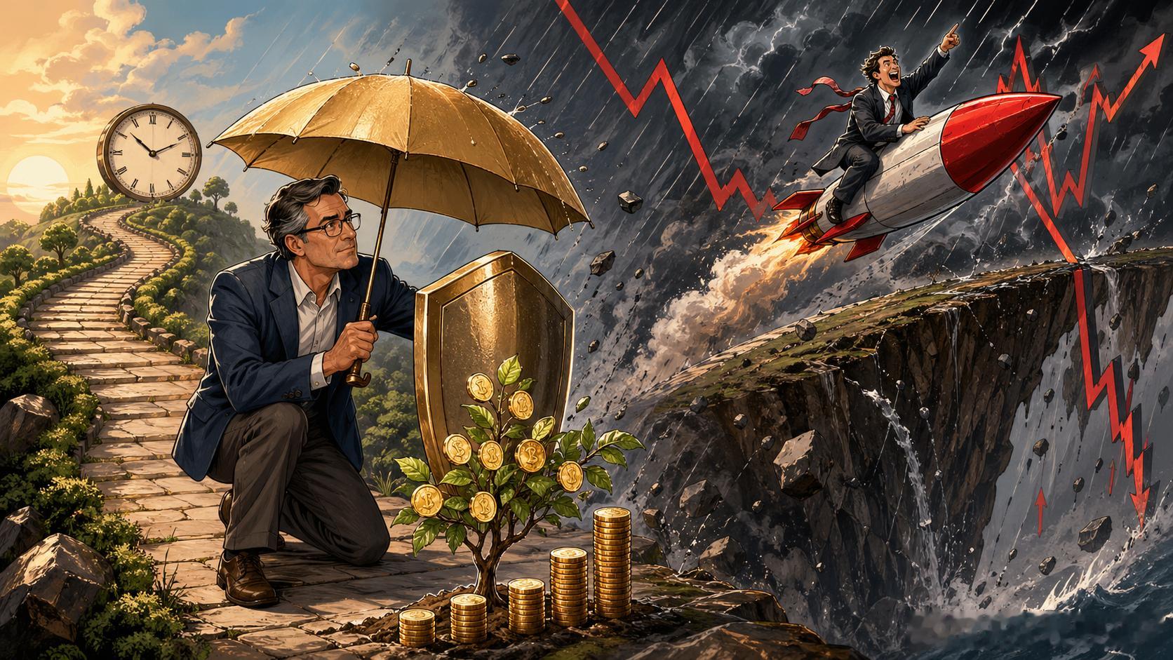 老牛的子夜沉思投资最难的修行：别把复利毁在一次亏损里绝大多数投资者最终收益平平，