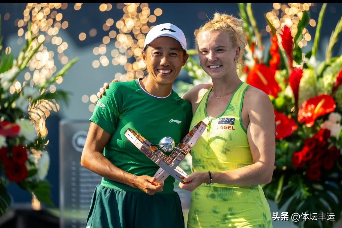 🎉🎉🇨🇳张帅搭档🇨🇿西尼亚科娃以6-3、6-4横扫🇮🇹埃拉尼/?