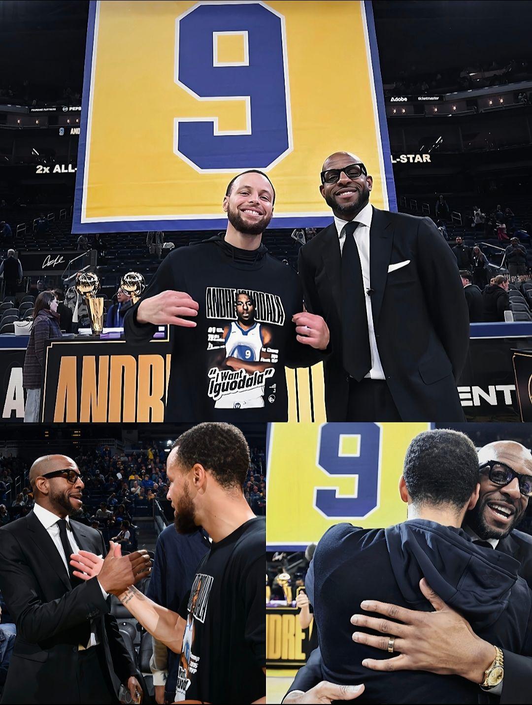 伊戈达拉退役仪式谈库里：“如果不是因为你的存在，斯蒂芬，这所有的荣誉、所有的一切