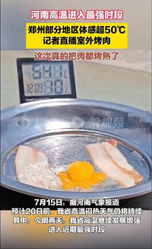 44.2℃！河南真的热“炸”了！居民家中玻璃裂成“蜘蛛网”，农庄5只大鹅热死在水