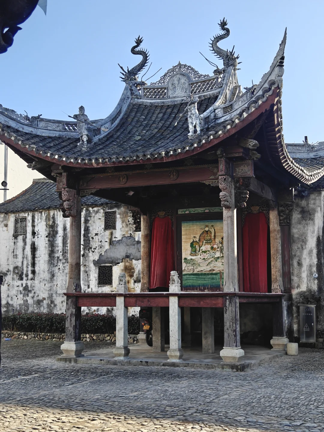 绍兴，隐匿在山水中的绝美古戏台