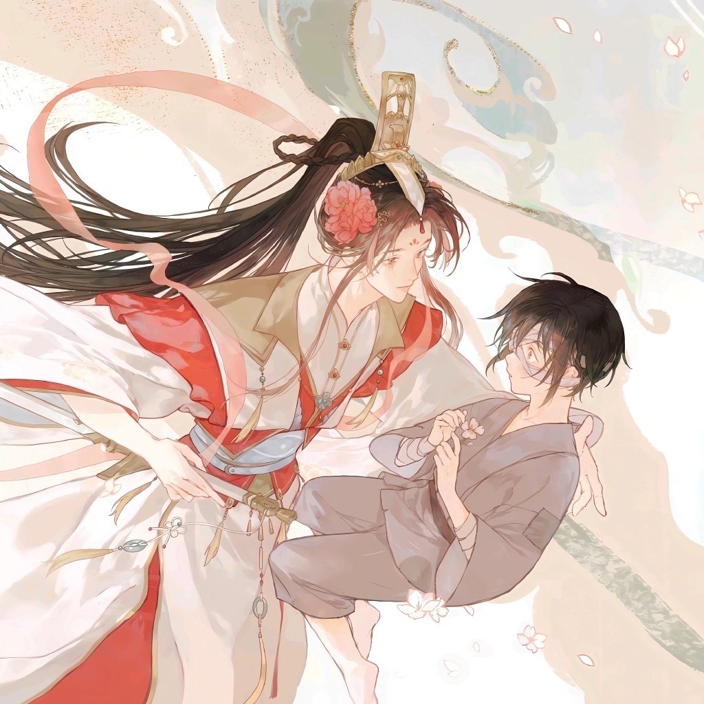 觅星社 × 《天官赐福》动画剑逢落花壁纸截修 