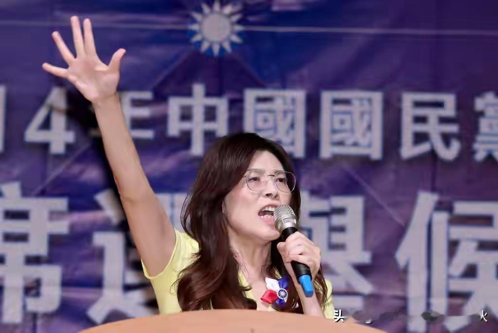 我们当然希望她能言行一致！坚持拥护“九二共识”，坚定“我是中国人”的信念！让反“