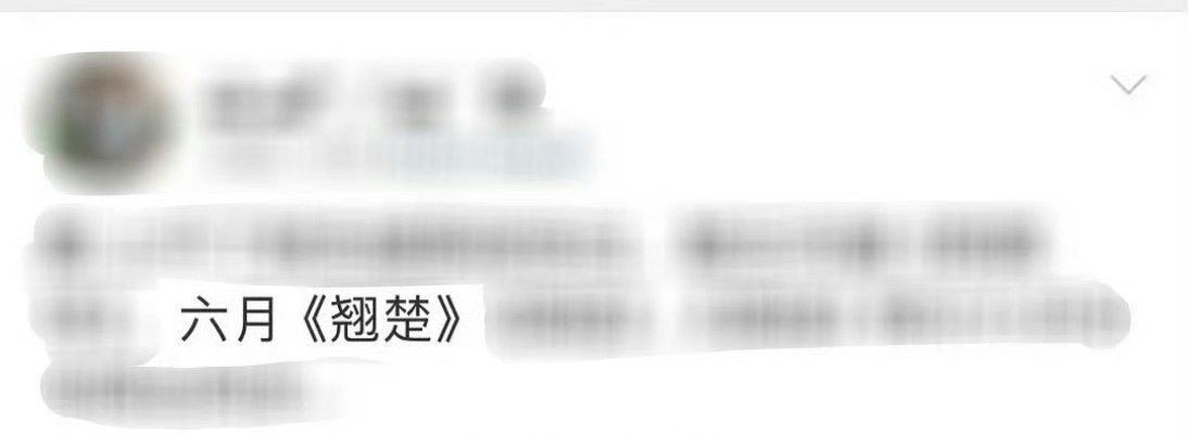 陈都灵  周翊然《翘楚》6月播出 