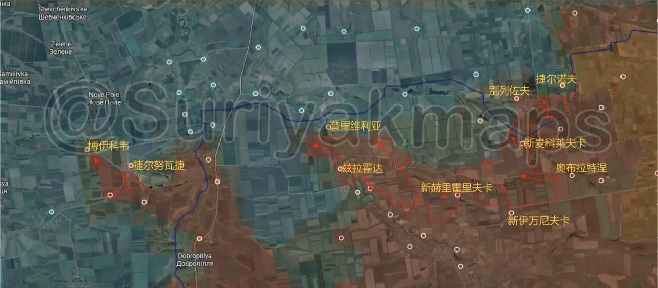 亲乌的大乌苏含泪将第聂伯罗彼得罗夫斯克州大片地盘以及扎波罗热州捷尔努瓦捷附近的地