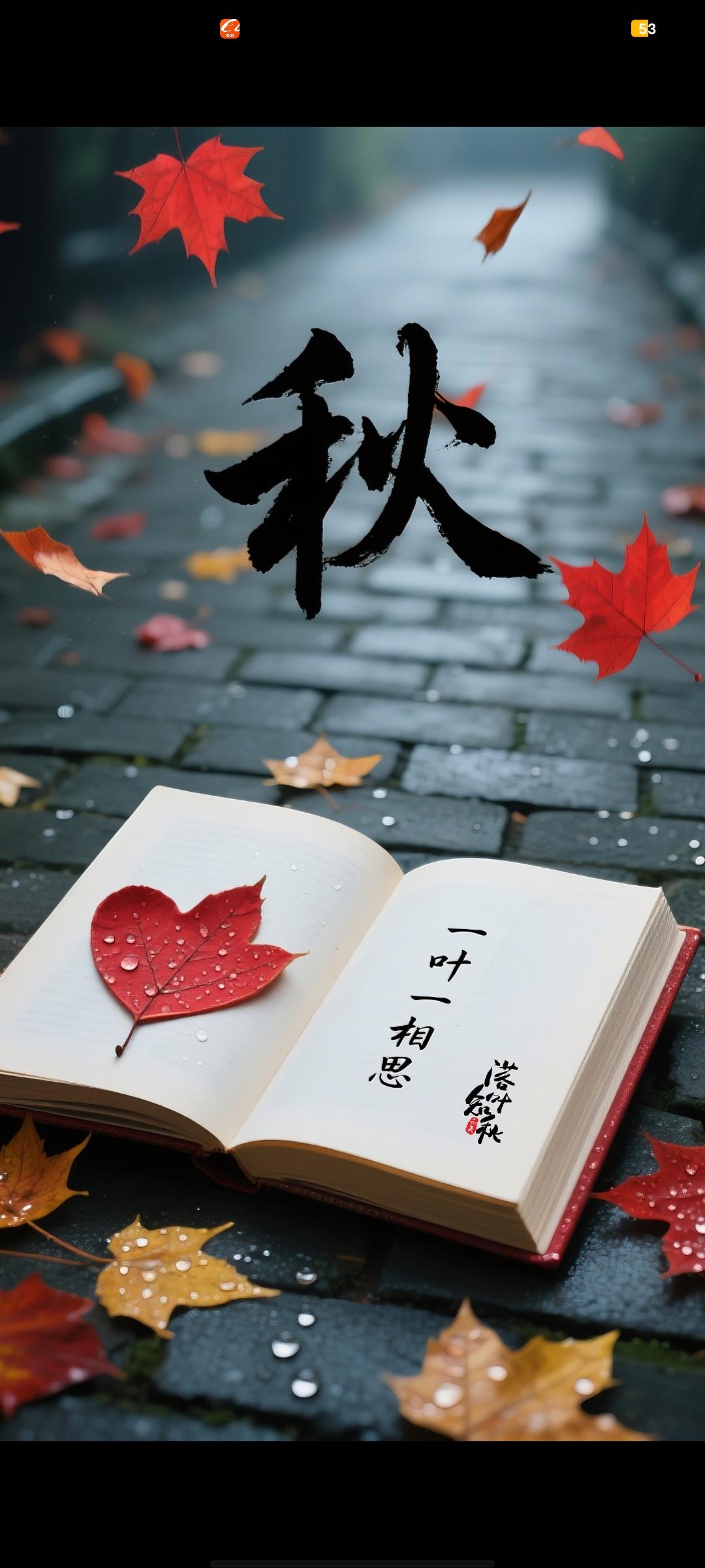 秋日打卡从不用赶“精致模板”，反而藏在满是烟火气的日常里。
 
可能是下班路上买