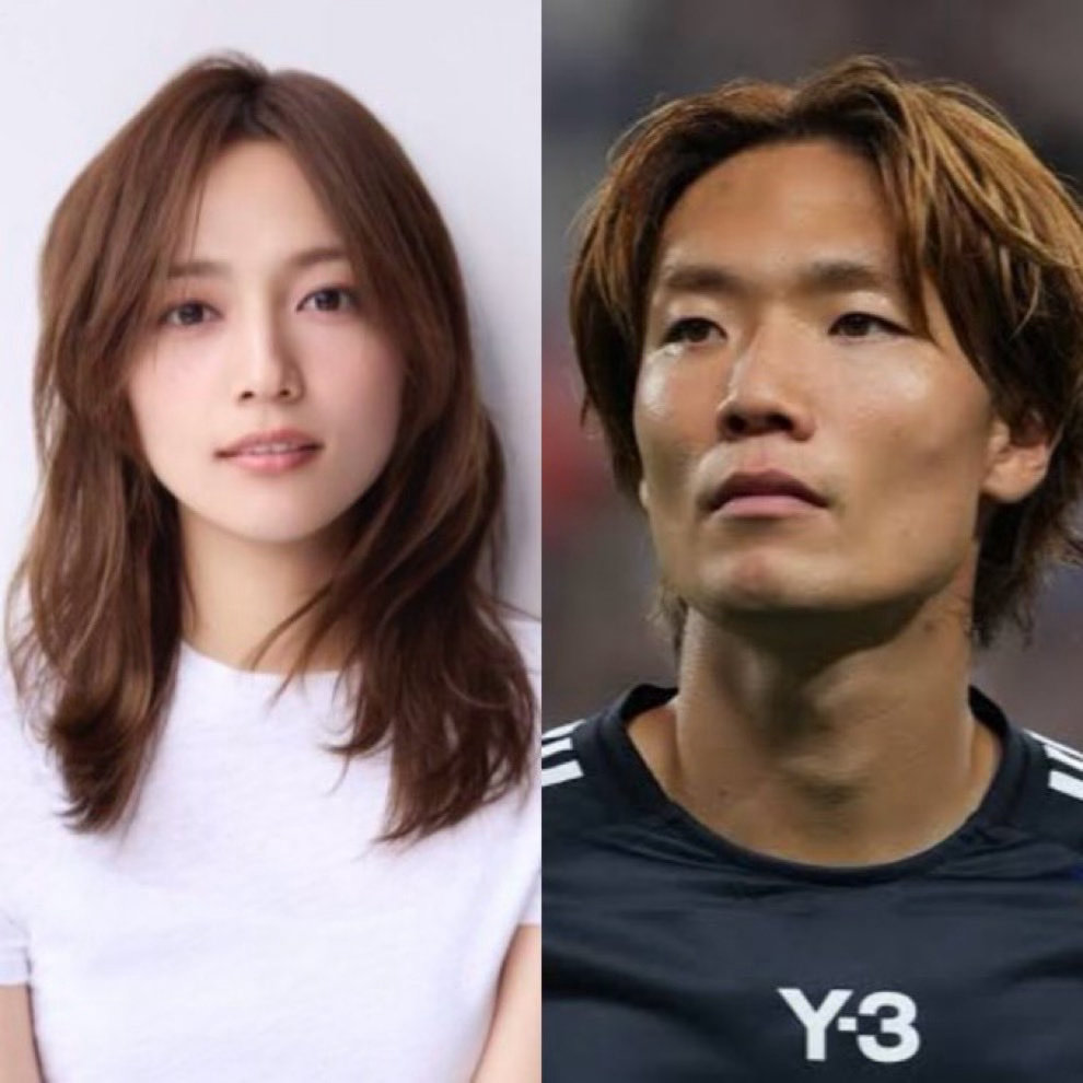 サッカー日本代表 【日媒：板倉滉与川口春奈交往中】据日媒报道，31岁的演员川口春