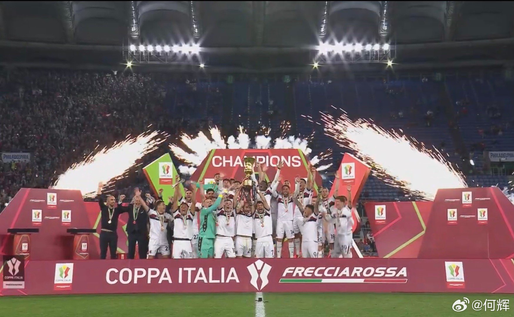 Bologna，博洛尼亚，意大利杯冠军！⚽️✨🏆🥇🎉⚽️ ​​​
