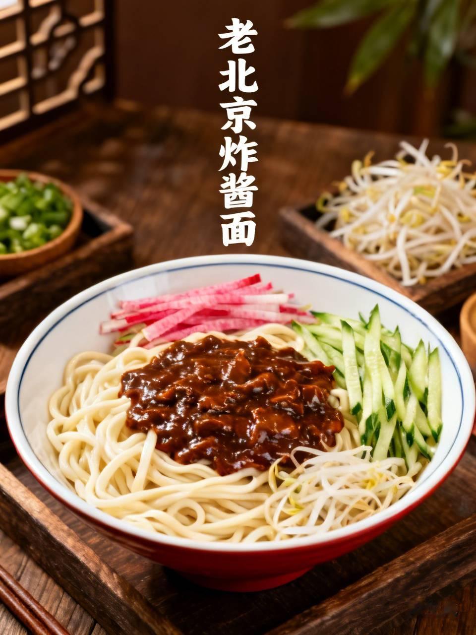 说真的吃过那么多面食，最勾魂的还是楼下老北京馆子那碗地道炸酱面。
北方旱地小麦磨