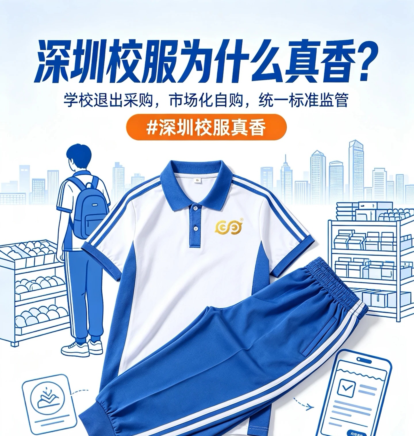 深圳校服为什么引发网友共鸣深圳校服能让这么多人产生共鸣，是有原因的，全市学生所有