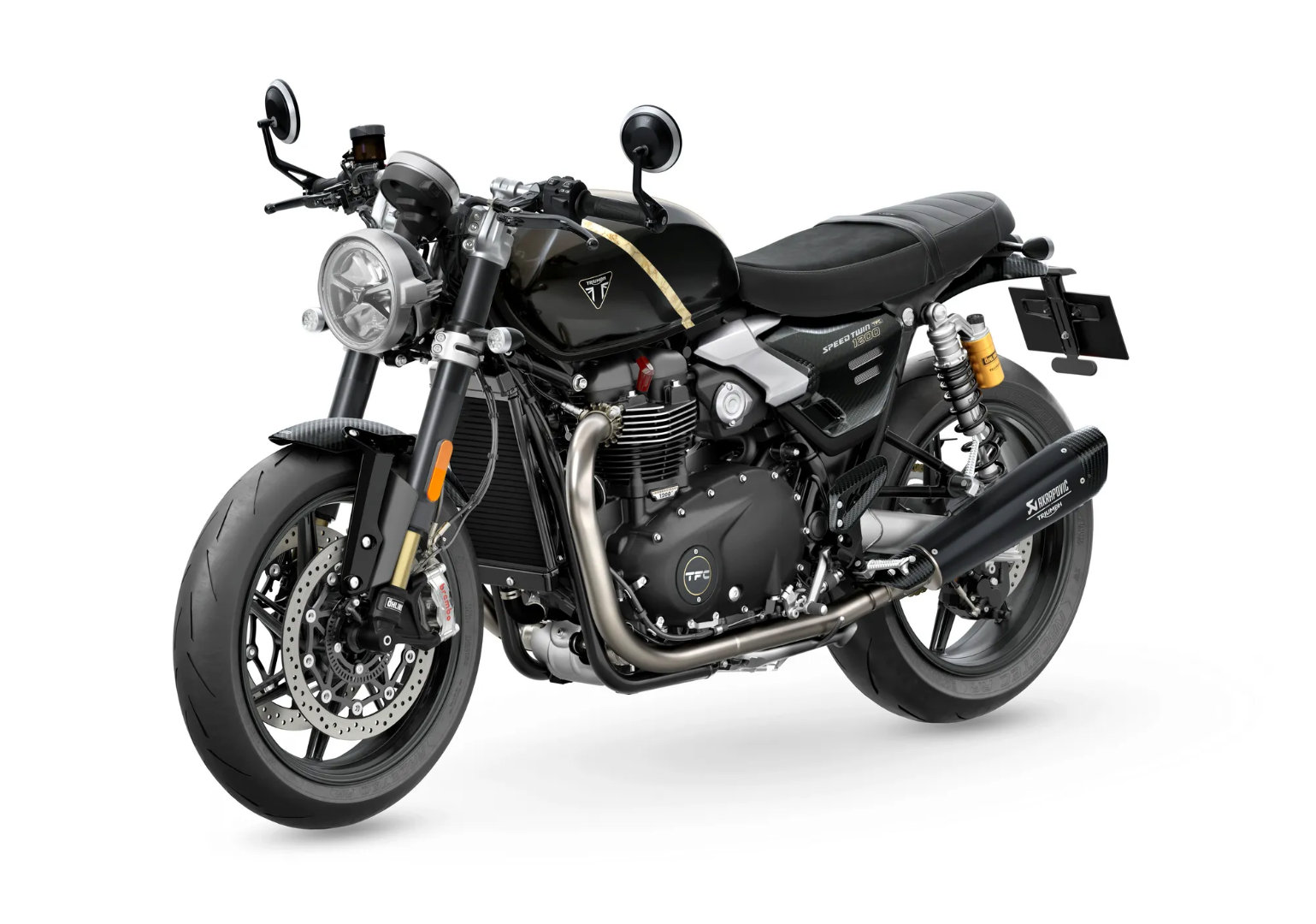 车市热门 凯旋2027 Speed Twin 1200 TFC 复古车 