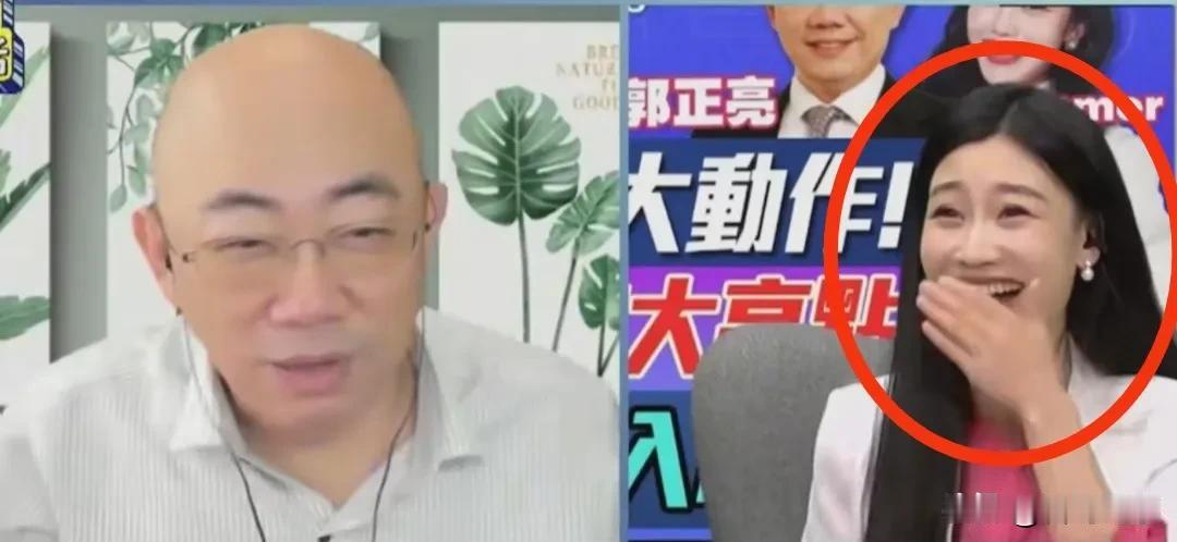 亮哥身边这个美女，是典型的中国古典美女，四川成都人，头发飘逸，眉目清晰，倾城倾国