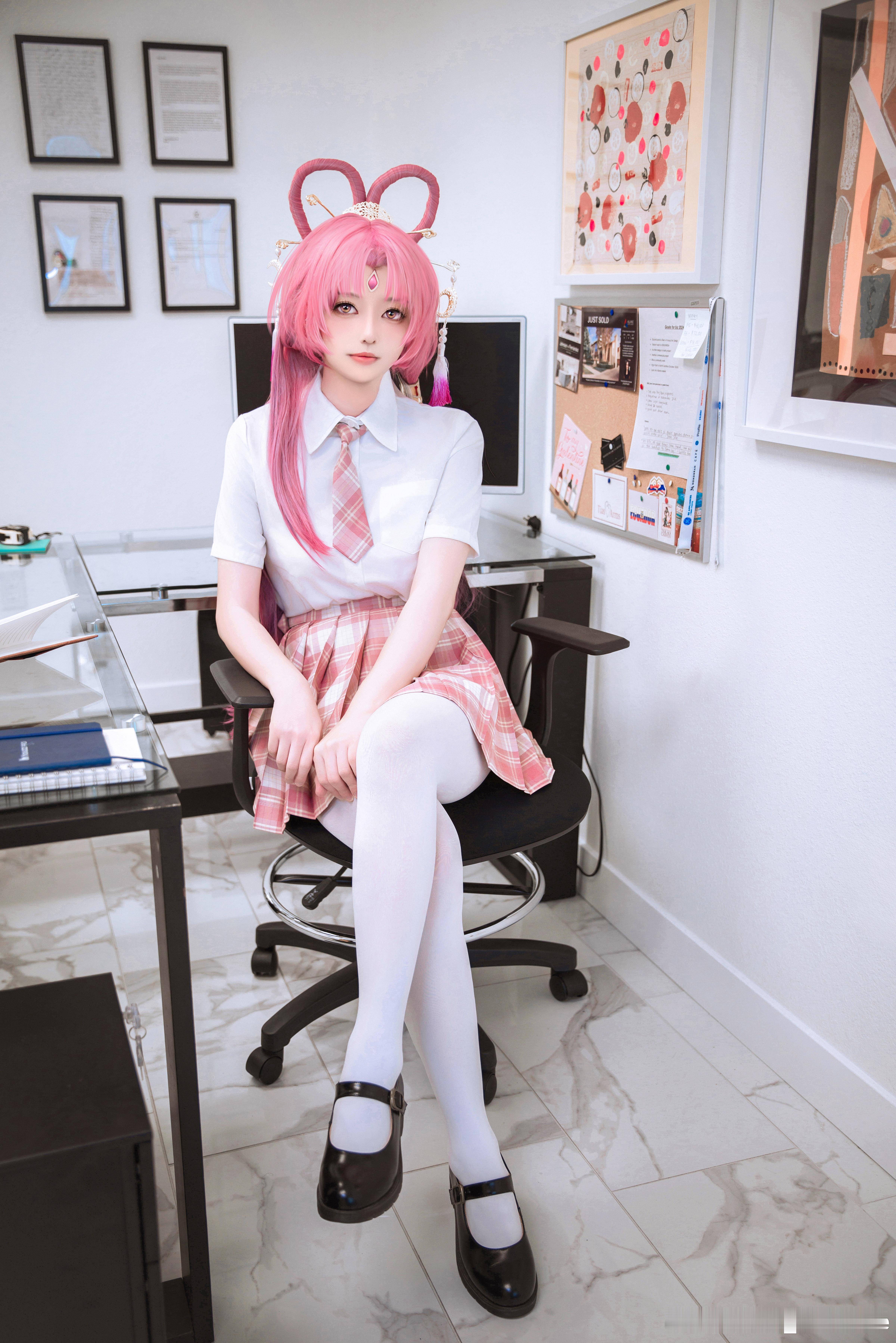 cosplay[超话]  cosplay  动漫嘉年华  符玄  jk  202