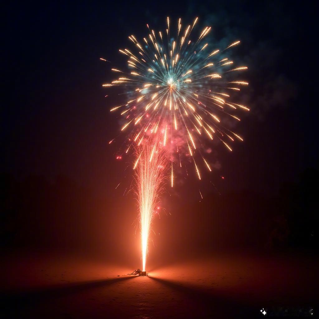 春节的夜空如此璀璨，光影交错间，欢庆的气氛弥漫四周✨🎉。让我们一起感受这份喜悦