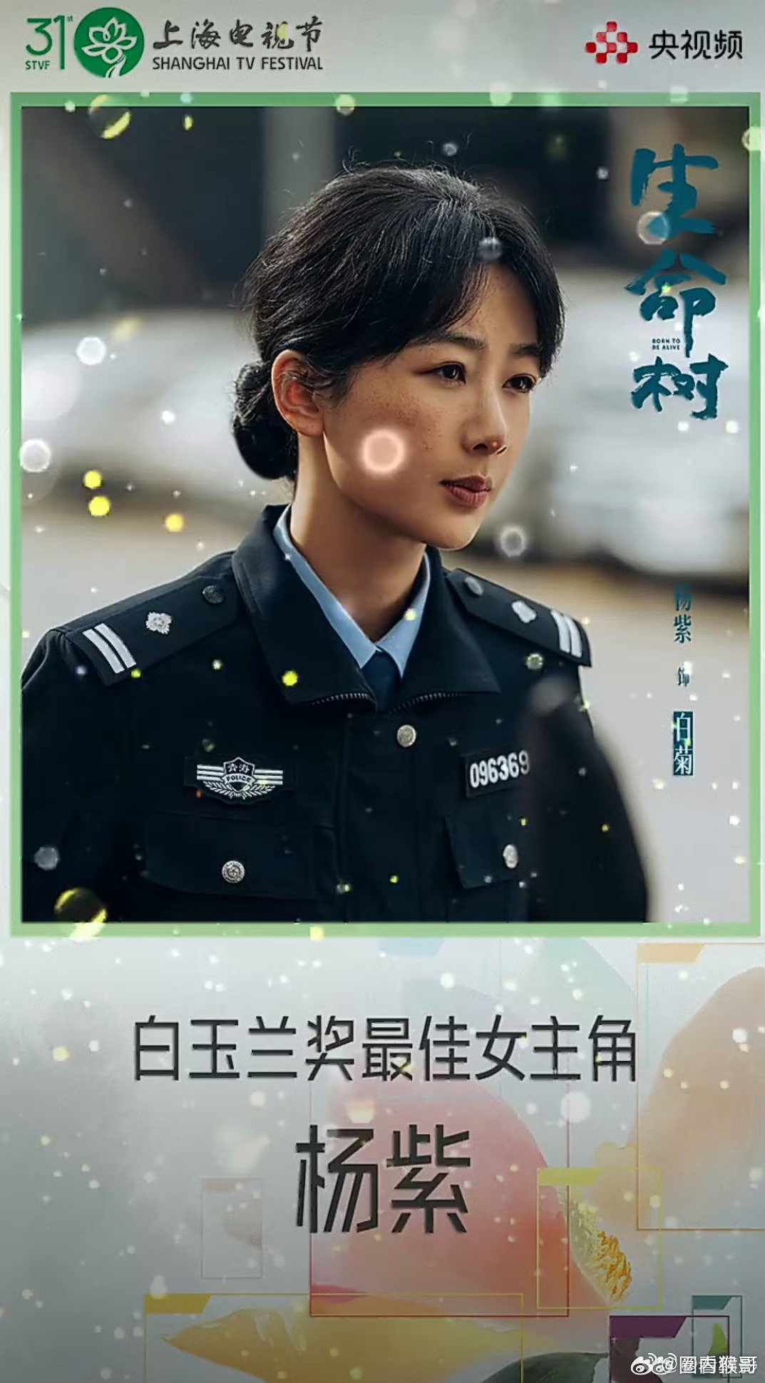 白玉兰获奖名单杨紫获得白玉兰奖最佳女主角，牛逼，彻底全面无短板的强！杨紫白玉兰视