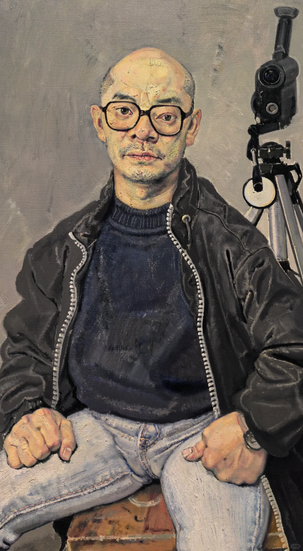 东旺在上海的大型画展