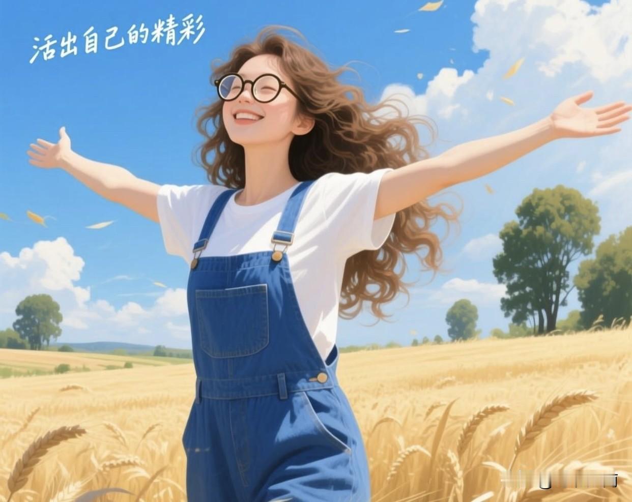 活出自己的精彩，
比啥都强，
你独一无二，
别拿别人的尺子量自己。

有拼命加班