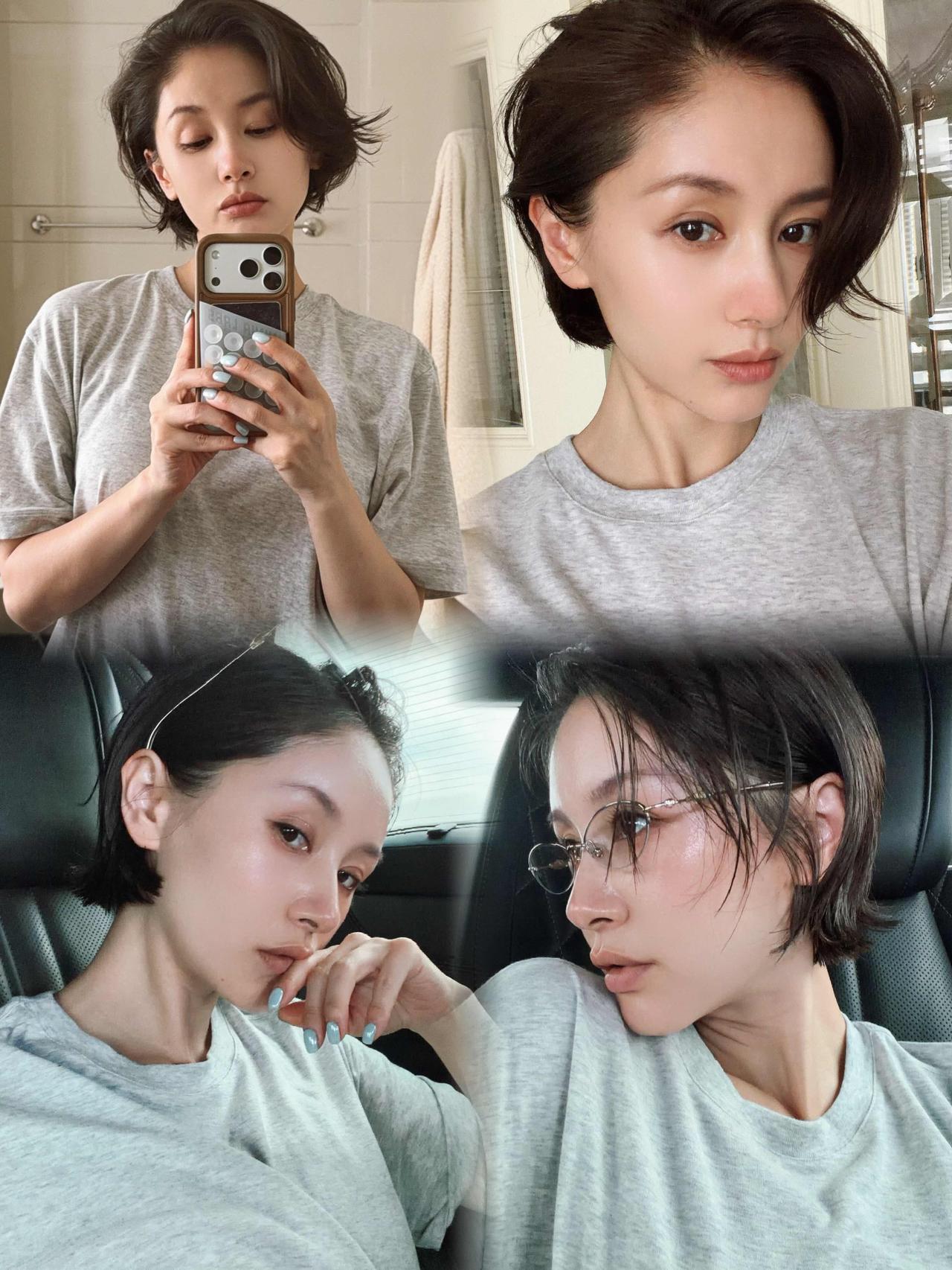 谁懂啊
6月24日，39岁演员王子文发文说：“不是赶时髦，是我的脸只认短发。又剪