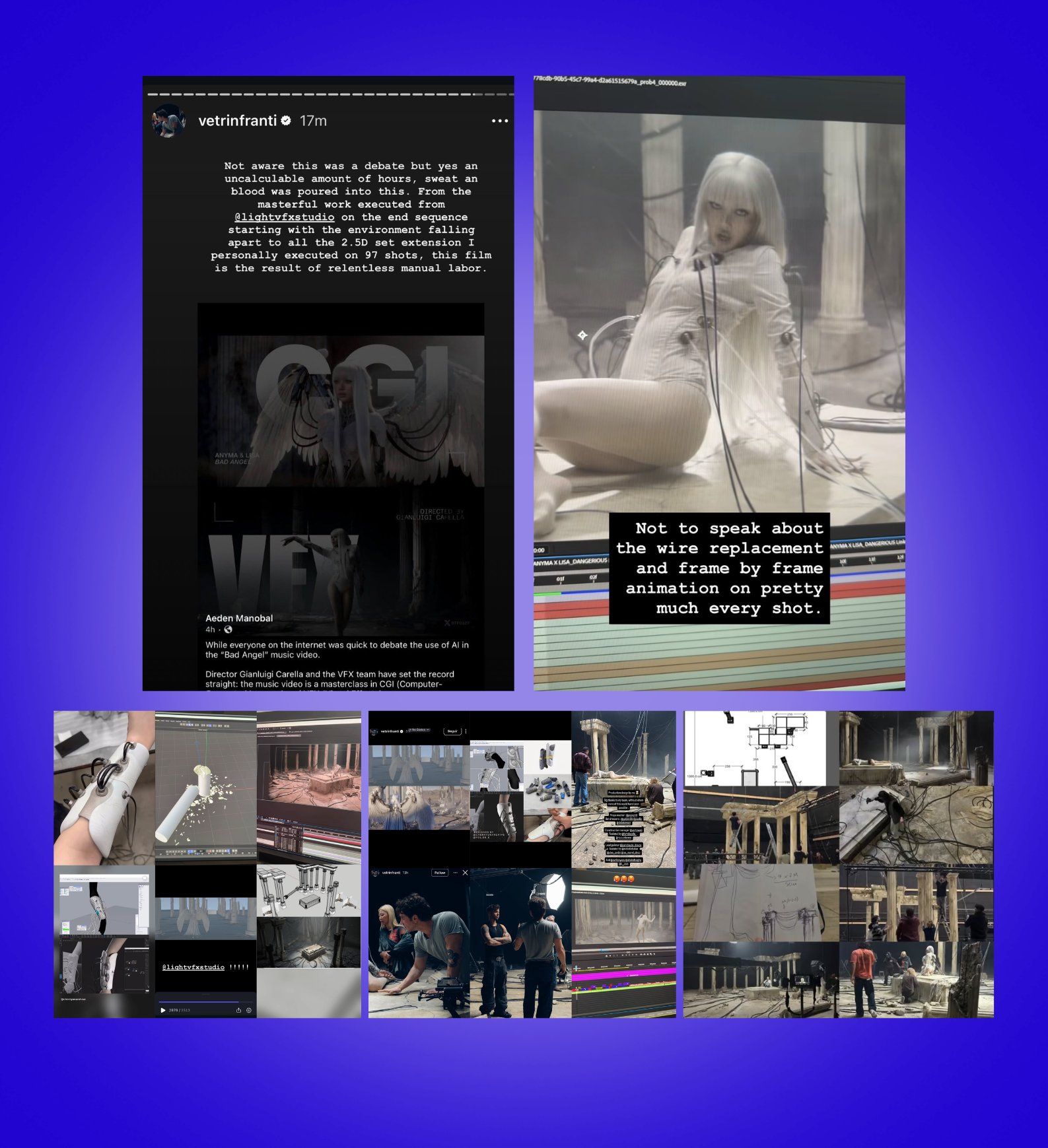 Anyma 和 LISA 的《Bad Angel》MV 导演 Gianluigi