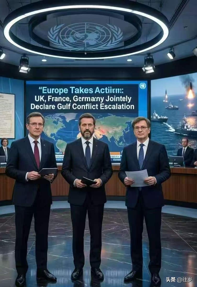 刚看到的消息——欧洲也下场了。

3月1日，英法德三国突然发了份联合声明，话说得