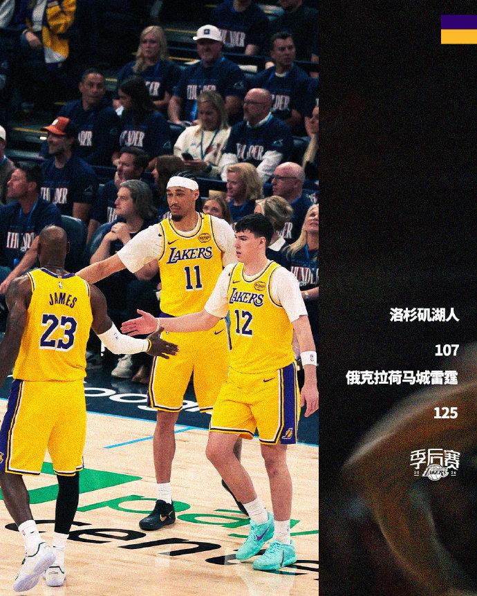 里夫斯触底反弹
詹姆斯依旧强势发挥
但湖人还是大比分0比2落后，在我看来只有1个