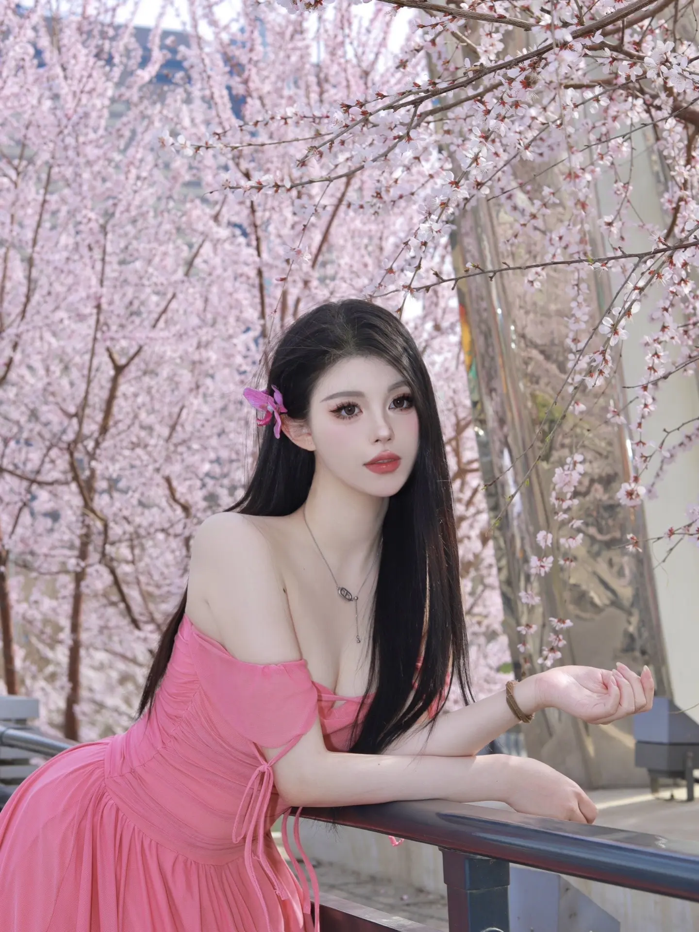 为我吹干头发的你