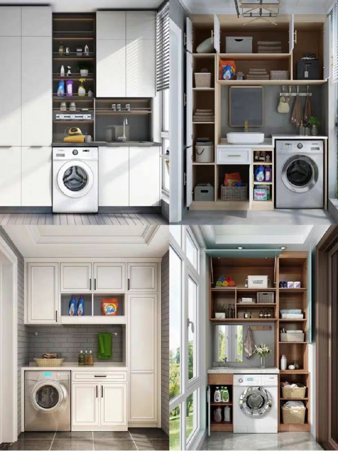 32款  阳台改造洗衣房案例 ​​​