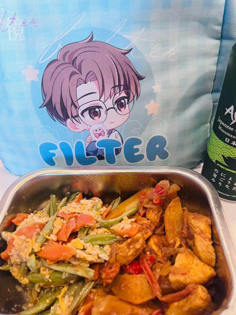 每日一餐分享  阳光信用 每日‬一善 今天吃妈妈做的便当
