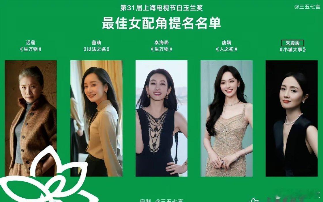 白玉兰评奖风向大变！戏骨坐镇+小花突围，今年视后竞争前所未有第31届白玉兰奖暂未