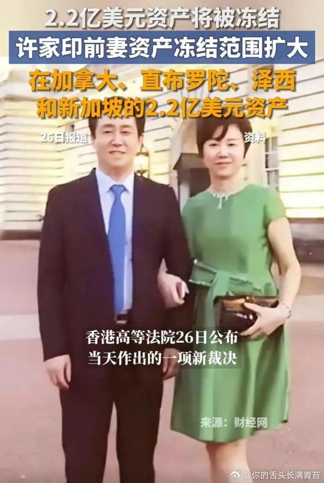 丁玉梅15.58亿海外资产被冻结丁玉梅在境外多地资产曝光 香港高等法院刚刚公布了